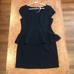Kenzie peplum dress size medium